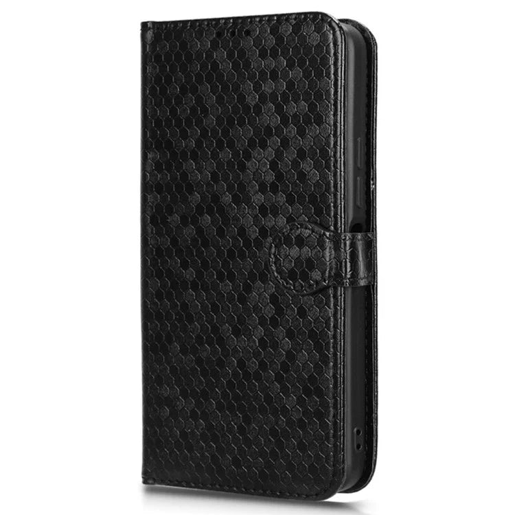 For Umidigi G6 Case Dot Pattern Imprint PU Leather Wallet Phone Cover