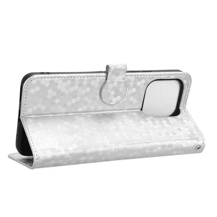 For Umidigi G6 Case Dot Pattern Imprint PU Leather Wallet Phone Cover