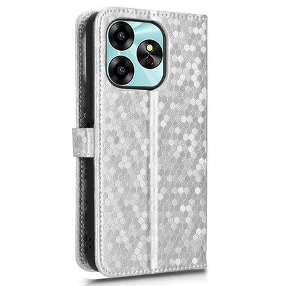 For Umidigi G6 Case Dot Pattern Imprint PU Leather Wallet Phone Cover