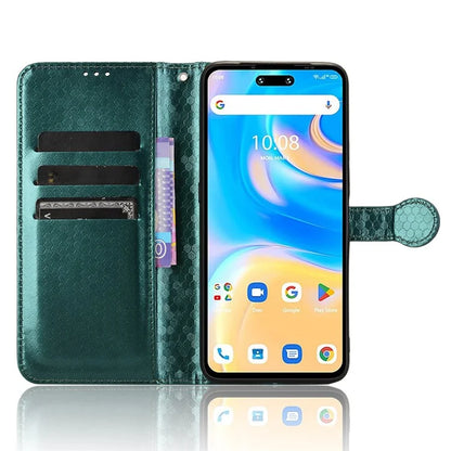 For Umidigi G6 Case Dot Pattern Imprint PU Leather Wallet Phone Cover
