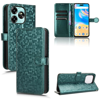 For Umidigi G6 Case Dot Pattern Imprint PU Leather Wallet Phone Cover