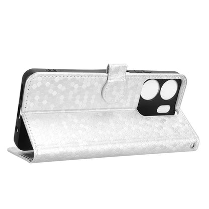 For BLU View 5 Phone Case Dot Pattern Imprint PU Leather Flip Wallet Cover