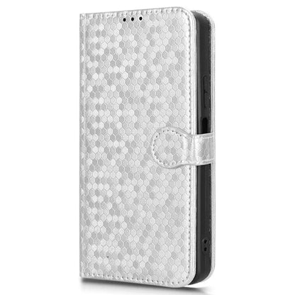 For BLU View 5 Phone Case Dot Pattern Imprint PU Leather Flip Wallet Cover