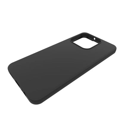 For Honor X6b 4G Case Glossy Soft TPU Protective Phone Cover (Big Rear Lens Hole) - Black