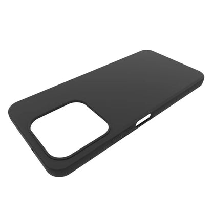 For Honor X6b 4G Case Glossy Soft TPU Protective Phone Cover (Big Rear Lens Hole) - Black