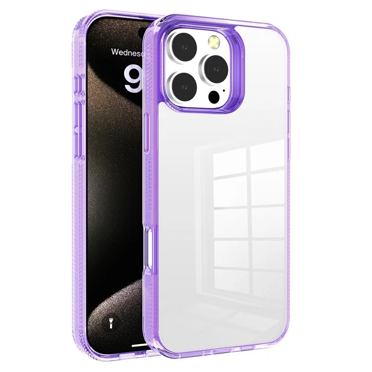 G Style For iPhone 15 Pro Max Transparent Case Shock-Absorption TPU+PC Phone Cover