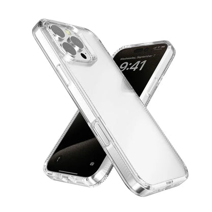 G Style For iPhone 15 Pro Max Transparent Case Shock-Absorption TPU+PC Phone Cover