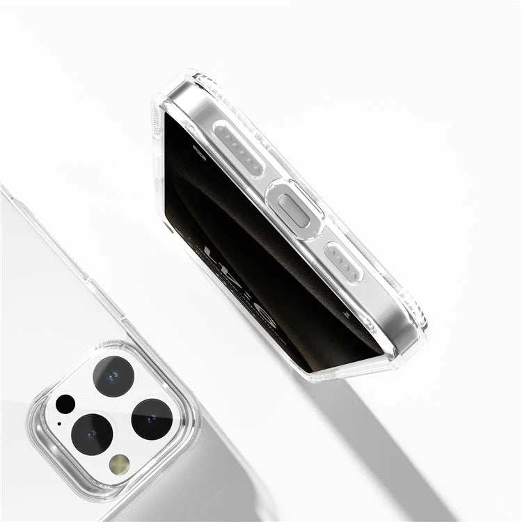 G Style For iPhone 15 Pro Max Transparent Case Shock-Absorption TPU+PC Phone Cover