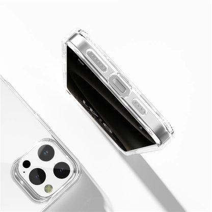 G Style For iPhone 15 Pro Max Transparent Case Shock-Absorption TPU+PC Phone Cover