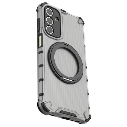 For Samsung Galaxy A15 5G Case Vertical Stripe Protective PC+TPU Phone Cover Compatible with MagSafe