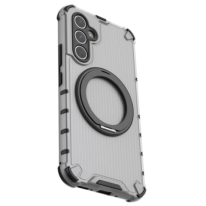 For Samsung Galaxy A54 5G Case with Magnetic Kickstand Vertical Stripe PC+TPU Phone Cover