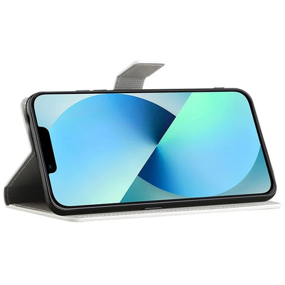 For iPhone 16 Pro Case Pattern Print PU Leather Wallet Flip Phone Cover