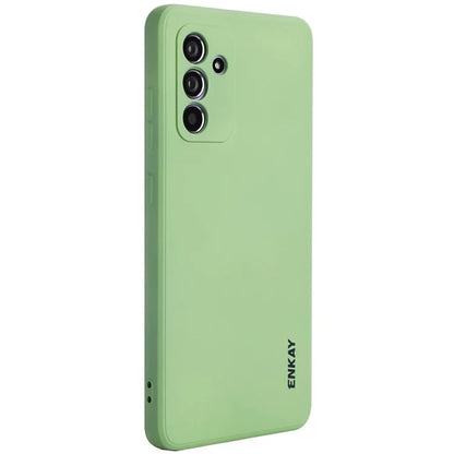 ENKAY HAT PRINCE For Samsung Galaxy A55 5G Case Silicone Phone Shell Straight Edge