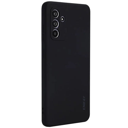 ENKAY HAT PRINCE For Samsung Galaxy A55 5G Case Silicone Phone Shell Straight Edge