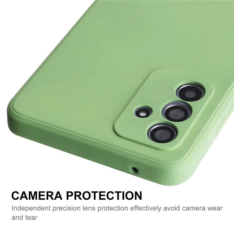 ENKAY HAT PRINCE For Samsung Galaxy A55 5G Case Silicone Phone Shell Straight Edge