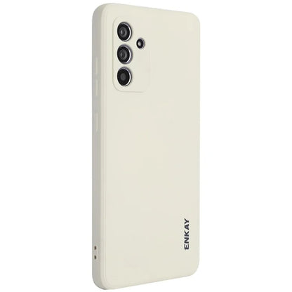 ENKAY HAT PRINCE For Samsung Galaxy A35 5G Case Anti-Scratch Silicone Phone Cover Straight Edge