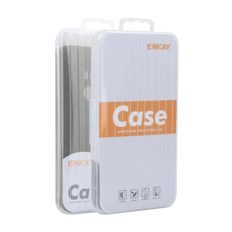 ENKAY HAT PRINCE For Samsung Galaxy A35 5G Case Anti-Scratch Silicone Phone Cover Straight Edge