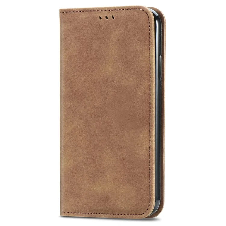For Xiaomi Redmi 13 5G / 4G Case Hidden Magnetic Leather Folding Stand Phone Cover
