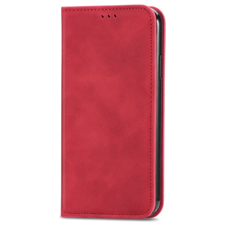For Xiaomi Redmi 13 5G / 4G Case Hidden Magnetic Leather Folding Stand Phone Cover