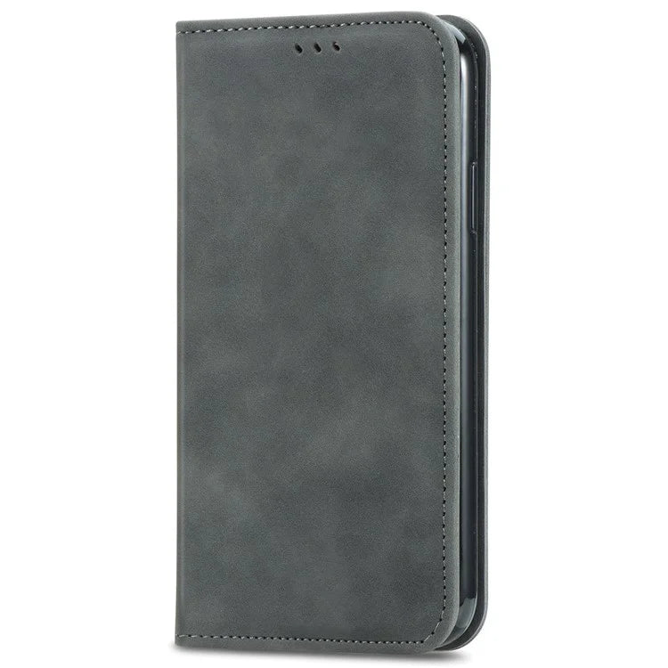 For Xiaomi Redmi 13 5G / 4G Case Hidden Magnetic Leather Folding Stand Phone Cover