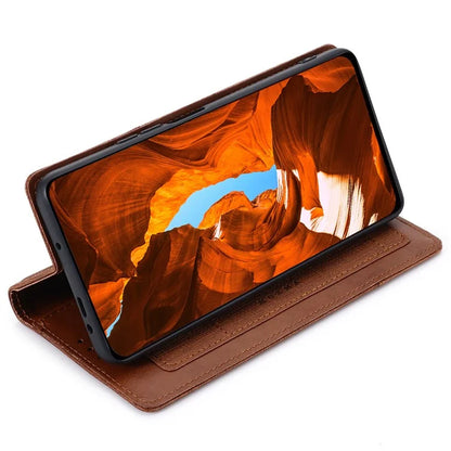 MUXMA MX109 For Xiaomi Poco F6 5G / Redmi Turbo 3 5G Case Leather Phone Cover RFID Blocking Technology