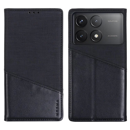 MUXMA MX109 For Xiaomi Poco F6 Pro 5G / Redmi K70 5G / K70 Pro 5G Case Wallet Leather Phone Cover RFID Blocking
