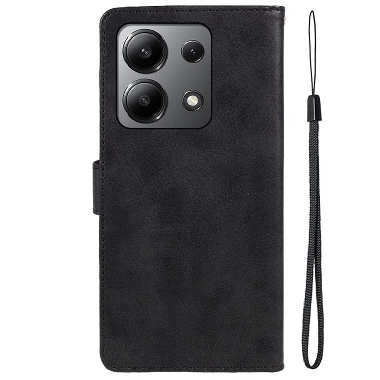 For Xiaomi Redmi Note 13 4G Case PU Leather Protective Card Holder Phone Cover