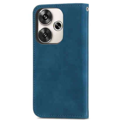 For Xiaomi Poco F6 5G / Redmi Turbo 3 5G Case Leather Skin-Touch Phone Cover Wallet