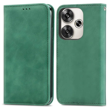 For Xiaomi Poco F6 5G / Redmi Turbo 3 5G Case Leather Skin-Touch Phone Cover Wallet