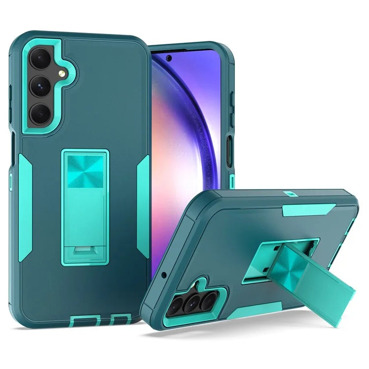 For Samsung Galaxy A25 5G (Global) (161.0 X 76.5 X 8.3mm) Case TPU+PC Phone Cover with Kickstand