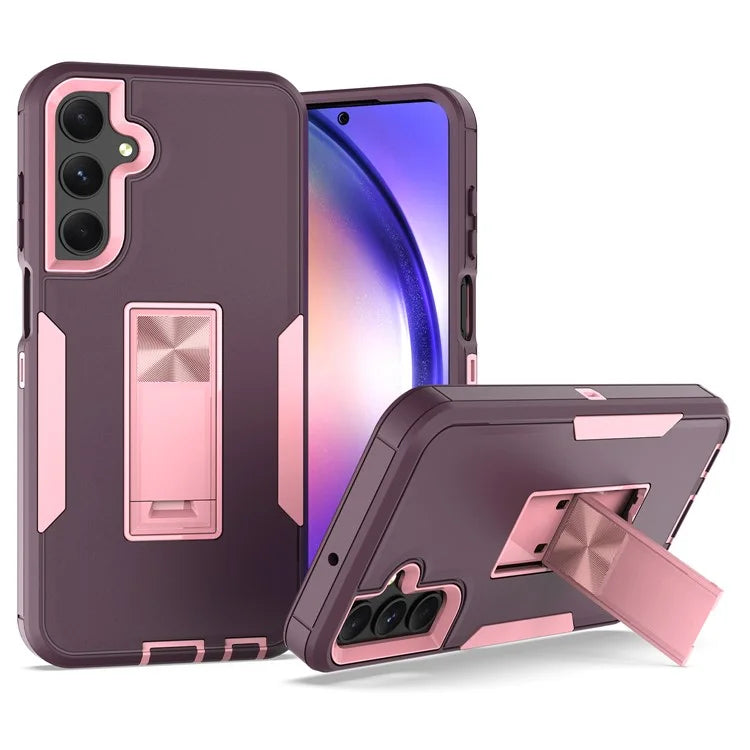 For Samsung Galaxy A35 5G Case Kickstand TPU+PC Shockproof Phone Shell