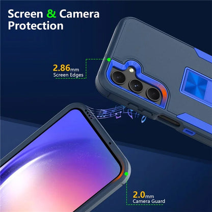 For Samsung Galaxy A35 5G Case Kickstand TPU+PC Shockproof Phone Shell
