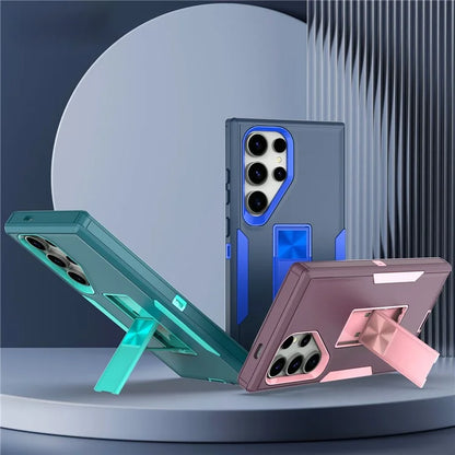 For Samsung Galaxy S24 Ultra Shockproof Case Kickstand TPU+PC Phone Cover