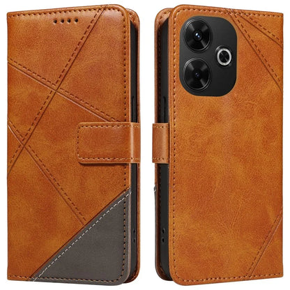 For Xiaomi Redmi 13 5G / 4G / Note 13R 5G Case Flip Shockproof Wallet Leather Phone Cover Geometric Line