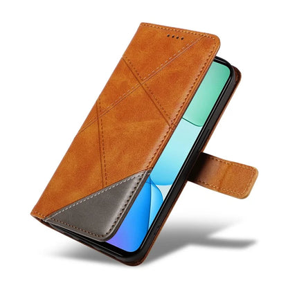 For Xiaomi Redmi 13 5G / 4G / Note 13R 5G Case Flip Shockproof Wallet Leather Phone Cover Geometric Line