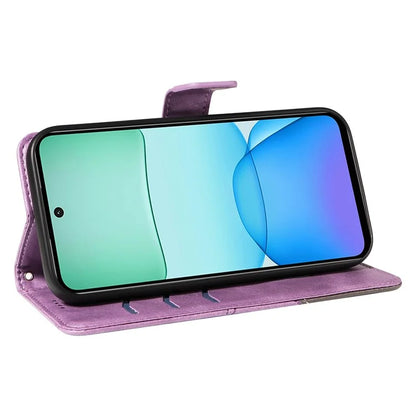 For Xiaomi Redmi 13 5G / 4G / Note 13R 5G Case Flip Shockproof Wallet Leather Phone Cover Geometric Line