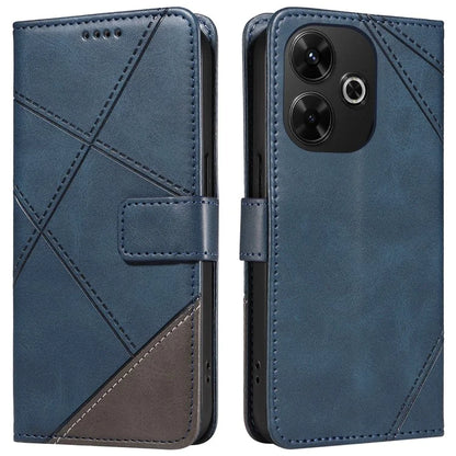 For Xiaomi Redmi 13 5G / 4G / Note 13R 5G Case Flip Shockproof Wallet Leather Phone Cover Geometric Line