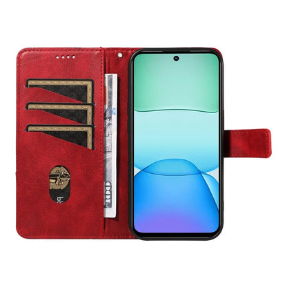 For Xiaomi Redmi 13 5G / 4G / Note 13R 5G Case Flip Shockproof Wallet Leather Phone Cover Geometric Line