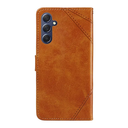 For Samsung Galaxy A55 5G Case Geometric Line Leather Phone Cover Card Slots Wallet