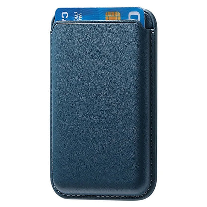 KB-58 Magnetic Card Holder Solid Color PU Leather Credit Cards Case