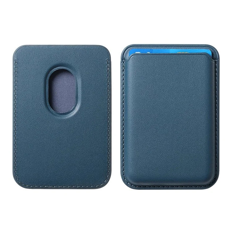 KB-58 Magnetic Card Holder Solid Color PU Leather Credit Cards Case