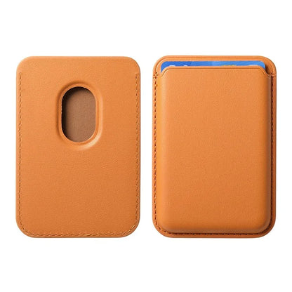 KB-58 Magnetic Card Holder Solid Color PU Leather Credit Cards Case