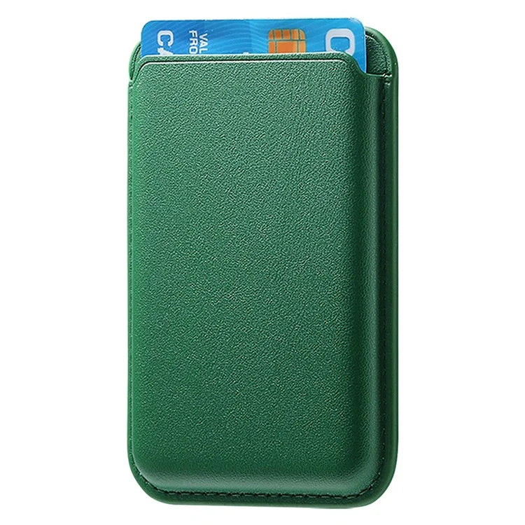 KB-58 Magnetic Card Holder Solid Color PU Leather Credit Cards Case