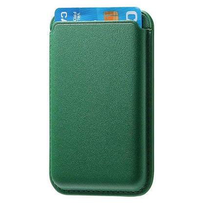 KB-58 Magnetic Card Holder Solid Color PU Leather Credit Cards Case