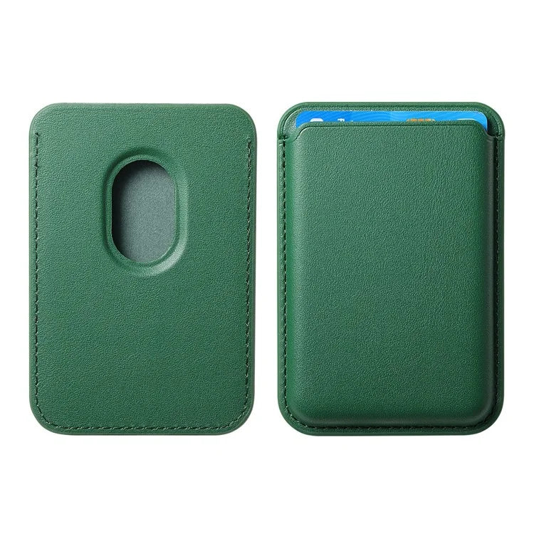 KB-58 Magnetic Card Holder Solid Color PU Leather Credit Cards Case