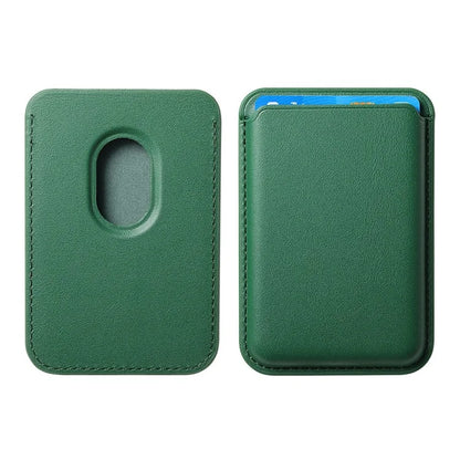 KB-58 Magnetic Card Holder Solid Color PU Leather Credit Cards Case