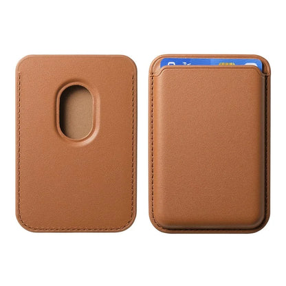 KB-58 Magnetic Card Holder Solid Color PU Leather Credit Cards Case