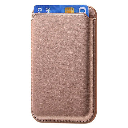 KB-58 Magnetic Card Holder Solid Color PU Leather Credit Cards Case