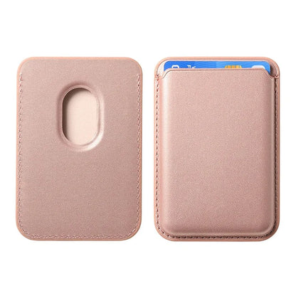 KB-58 Magnetic Card Holder Solid Color PU Leather Credit Cards Case