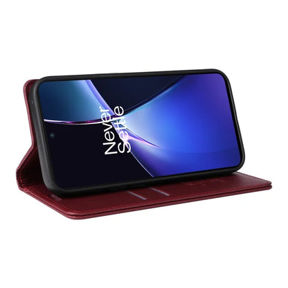 YIKATU YK-001 For OnePlus Nord CE4 Lite 5G / Oppo K12x 5G (China) Case Leather Phone Cover Magnetic Closure Bookstyle Stand